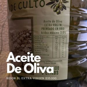 Aceite de Oliva Marca De Culto