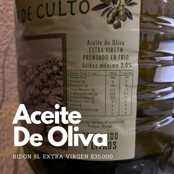 Aceite de Oliva Marca De Culto