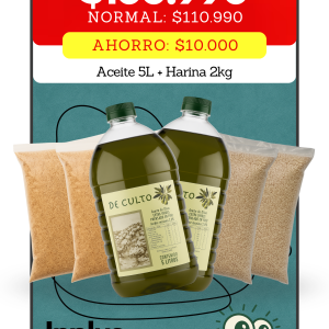 Combo Aceite 10 Litros + Harina 3 kg + Quinoa 2 kg