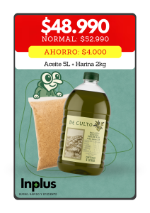 Pack Aceite 5 Litros + Harina Almendra 2kg